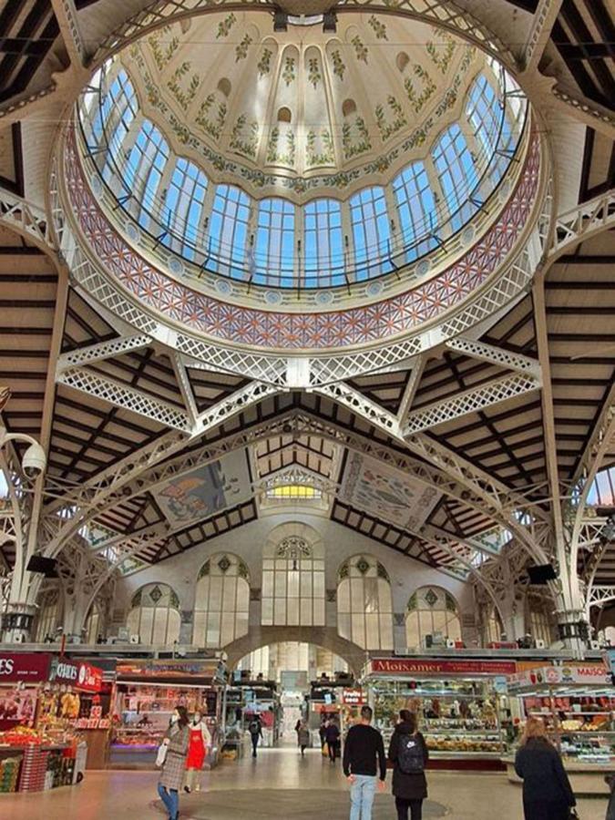 Apartamento Tiziano Mercado Central Appartement Valencia Buitenkant foto